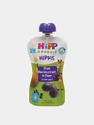 Детское пюре HiPP Organic, слива, смородина, груша, 100 г
