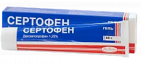 SERTOFEN gel 60g 1,25%