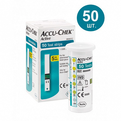 Тест-полоски "Accu-Chek Active"