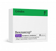 VENLAKSOR tabletkalari 37,5mg N30