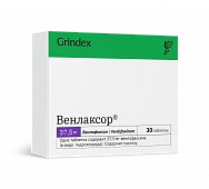 VENLAKSOR tabletkalari 37,5mg N30