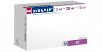 EKVAMER kapsulalar  10mg+20mg+10mg N30