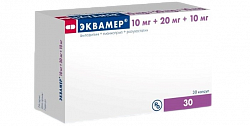 EKVAMER kapsulalar  10mg+20mg+10mg N30
