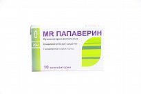 MR PAPAVERIN suppozitorii 20mg N10