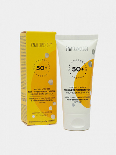 Крем для кожи склонной к гиперпигментации SPF 50+ Spa Technology, 50 мл