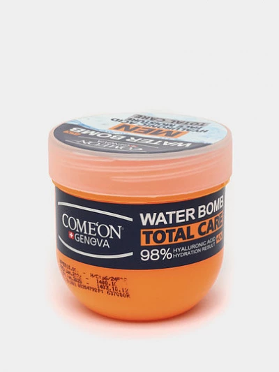 Крем для мужчин COMEONE Water Bomb Hyaluronic Acid Face Moisture, 200 мл