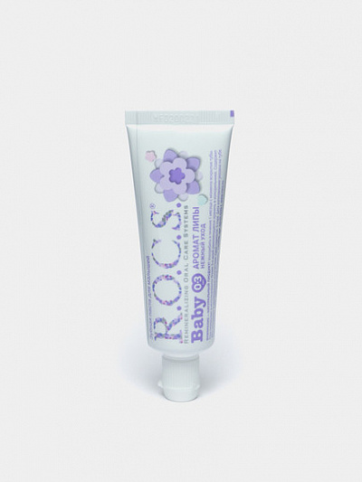 Зубная паста R.O.C.S. Baby Mild Care With Lime Blossom, 45 г