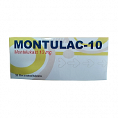 MONTULAK tabletkalari 10mg N30