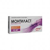 MONTILAST tabletkalari 10mg N10