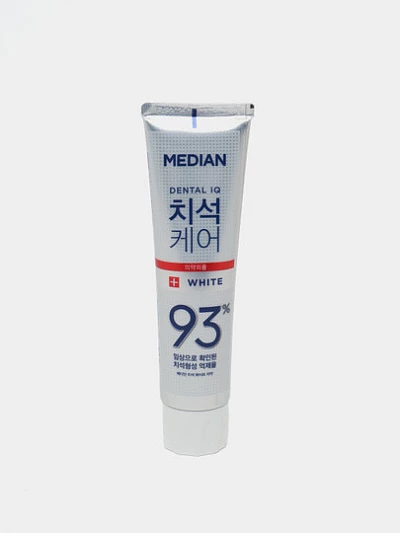 Отбеливающая зубная паста с цеолитом Median Dental IQ 93% White, 120 г