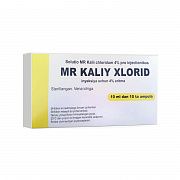 MR KALIYA XLORID inyeksiya uchun eritma 10ml 4% N10