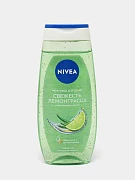 Гель для душа для женщин Nivea Свежесть Лемонграсса, 250 мл