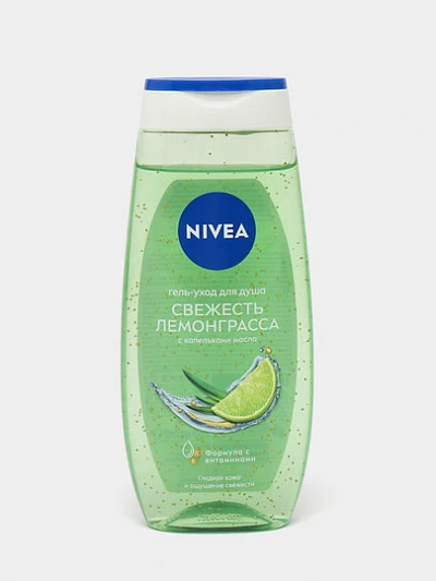 Гель для душа для женщин Nivea Свежесть Лемонграсса, 250 мл