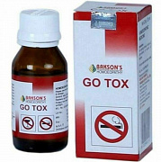 GO TOX tomchilari alkogol va nikotinning toksik ta'sirini kamaytirish uchun