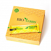 Erkaklar kuchi uchun Qirollik asal Royal King Honey Bio-Herbs