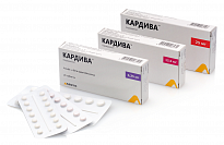 KARDIVA tabletkalari 6,25mg N28