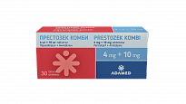 PRESTOZEK KOMBI tabletkalari 4mg+10mg N30