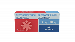 PRESTOZEK KOMBI tabletkalari 4mg+10mg N30
