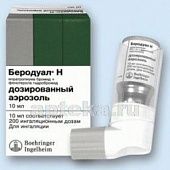 BERODUAL H aerozol 50mkg