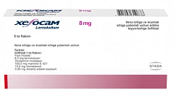 Ksefokam lifolizat eritma 8mg N10