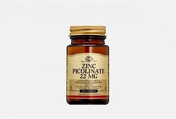 Sink pikolinat Solgar Zinc Picolinate 22mg (100 d)
