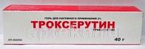 TROKSERUTIN gel 40g 2%