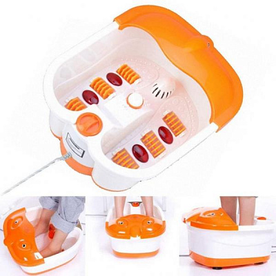 Ванночка для ног Multifunction Footbath Massager:uz:Oyoq vannasi va massajchisi