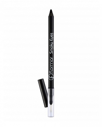 Гелевый карандаш для глаз №01 smoky eyes 5555 flormar:uz:Jel eyeliner №01 tutunli ko'zlar 5555 flomar