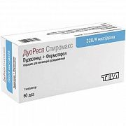 DUORESP SPIROMAKS poroshok dlya ingalyasiy 320/9mkg 60 doz N1