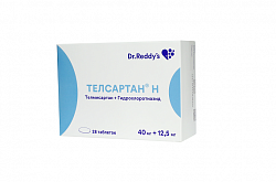 TELSARTAN H tabletkalari 40mg+12,5mg N28