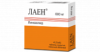 LAEN tabletkalari 600mg N4