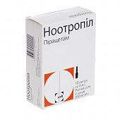 NOOTROPIL inyeksiya uchun eritma 5 ml 1 g/5 ml N12