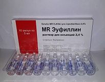 MR EUFILLIN inyeksiya uchun eritma 5ml 2,4% N50