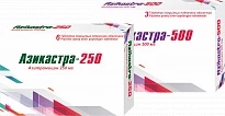 AZIKASTRA 250 tabletkalari 250mg N6