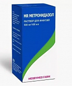 MR METRONIDAZOL infuziya uchun eritma 500mg/100ml