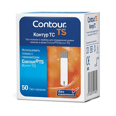 Тест-полоски  "Contour ТS" №50