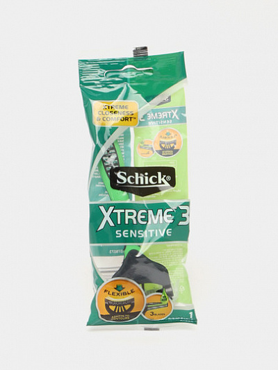 Станок SCHICK одноразовый Xtreme Sensitive