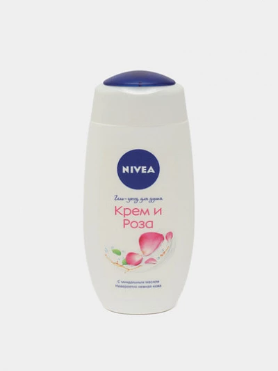 Крем-гель для душа Nivea Крем и роза, 250 мл