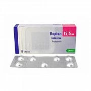 KORIOL tabletkalari 12,5mg N20