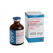 KARBOPLATIN EBEVE konsentrat 150mg 10mg/ml