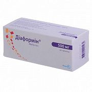 DIAFORMIN tabletkalari 500mg N60