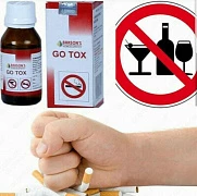 Sigaret va spirtli ichimliklarga bo'lgan ishtiyoqni kamaytirish uchun tomchilar Go Tox