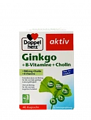 DOPPELGERS AKTIV GINKO+VITAMINI GRUPPI V+XOLIN tabletkalari N40