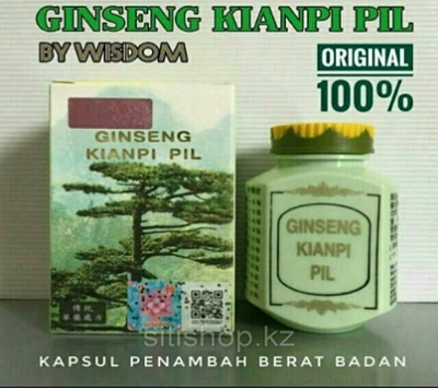 Биологическая добавка Ginseng Kianpi Pil капсулы 60 шт:uz:Biologik qo'shimcha Ginseng Kianpi Pil kapsulalari 60 dona