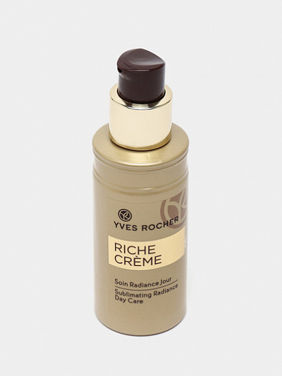 Дневной флюид от морщин Yves Rocher Riche Creme для сияния кожи