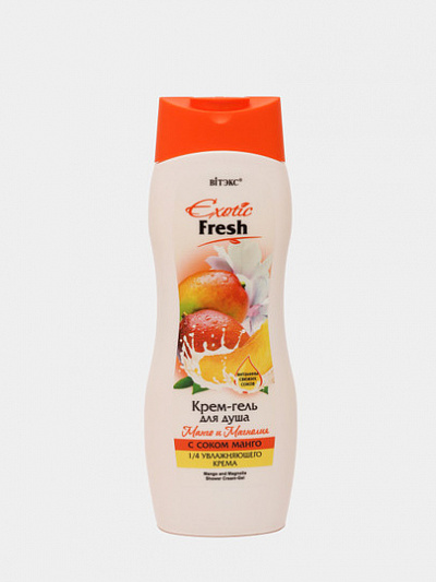 Крем-гель для душа Витэкс Exotic Fresh Манго и магнолия, 500 мл 