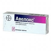 AVELOKS tabletkalari 400mg N5
