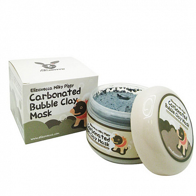 Глиняно-пузырьковая маска Elizavecca Milky Piggy Carbonated Bubble Clay Mask, 100 г