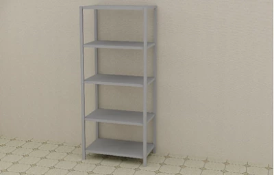 Стеллаж металический 900*600*2000 мм, модель 1:uz:Metall tokcha 900*600*2000 mm, 1-model