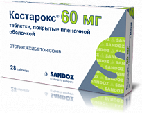 KOSTAROKS tabletkalari 60mg N28